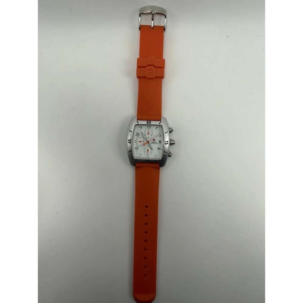 Michele Mens Urban Chronograph New Battery 36MM 8.25
